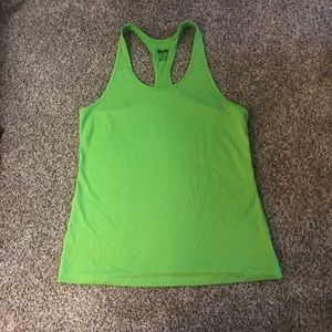 Nike dry fit green tank top
